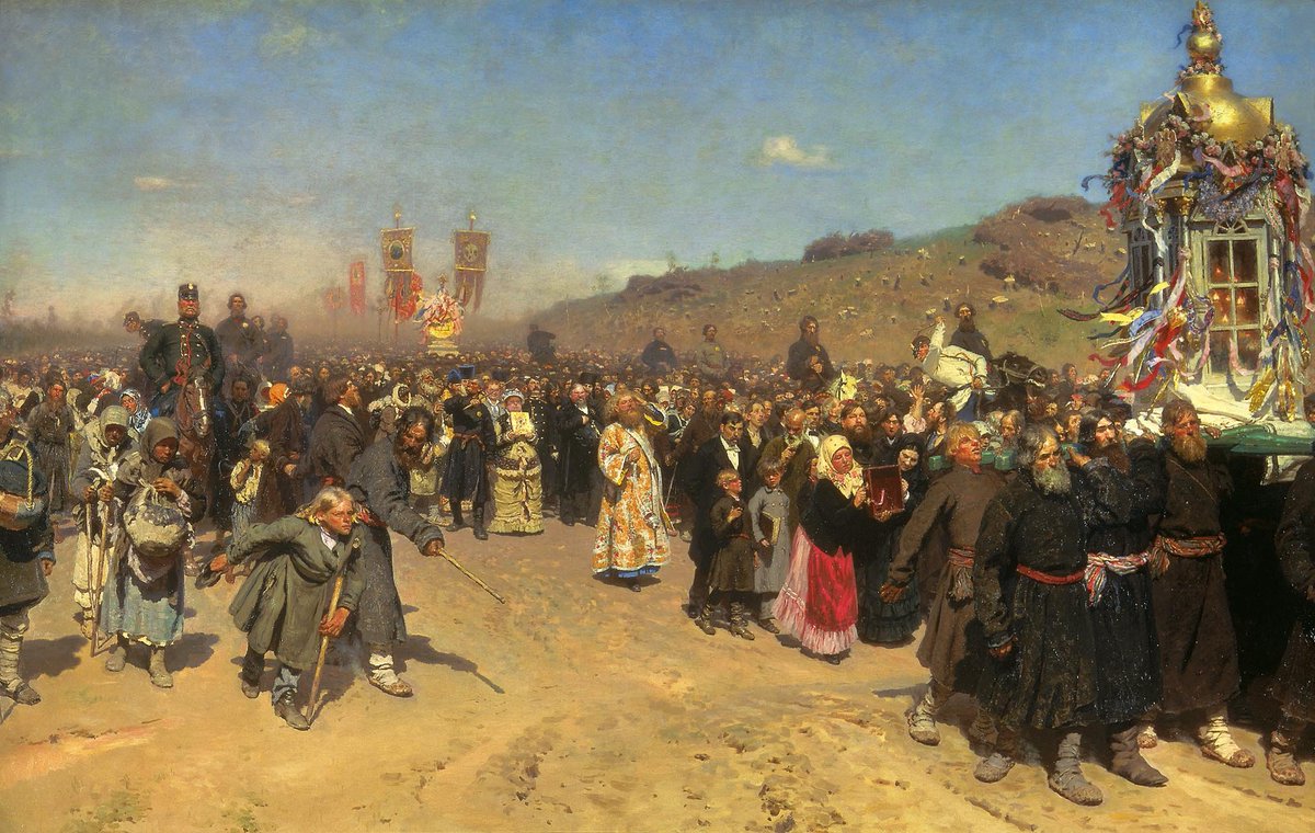 RussianEmbassy's tweet photo. 🎨 On this day in 1844, outstanding Russian artist Ilya Repin was born.

His realistic portraits and historical paintings made him one of the most renowned artists in Russia in the 19th century.

https://t.co/08MdMztG7V https://t.co/a37MMgdJv6