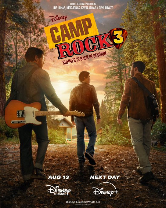 AhoraMex's tweet photo. ¡DEMI LOVATO Y MILO MANHEIM ESTARÁN EN CAMP ROCK 3! 🎸🍿

El tráiler oficial de Camp Rock 3 sorprendió a todos al revelar cameos muy especiales. 🎬 Demi Lovato, además de ser productora ejecutiva, aparecerá en pantalla sonriendo detrás de una cámara. 📸✨

Junto a ella, Milo Manheim (estrella de ZOMBIES) también tendrá una participación especial en este esperado regreso que estrena el 13 de agosto. 🎤🔥