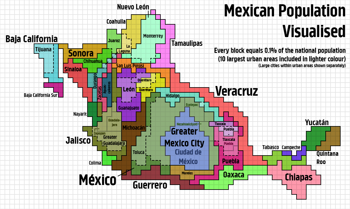 BrilliantMaps's tweet photo. Population of Mexico Visualized

See other countries here: https://t.co/tfRCcXxGWu https://t.co/uQE0lYiq1T