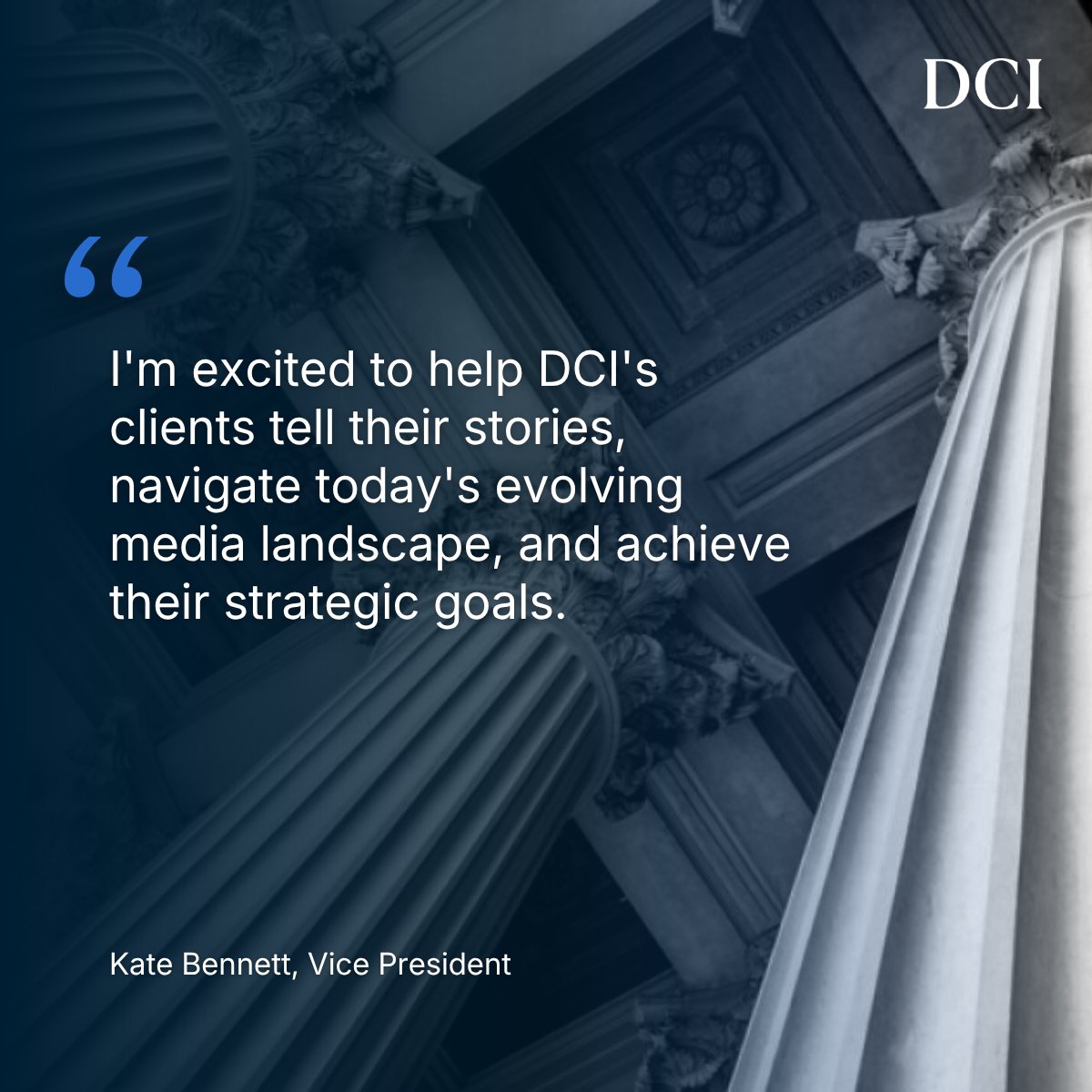 DCIGroup's tweet photo. Helping leaders tell their stories. Read the announcement:
https://t.co/ZtmI8HSYSE https://t.co/OZTrduW0Cm