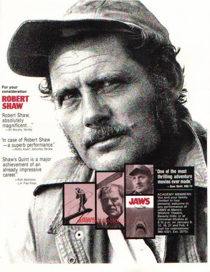 white_sturgeon's tweet photo. jaws for your consideration ads https://t.co/MkKIJo4dUM