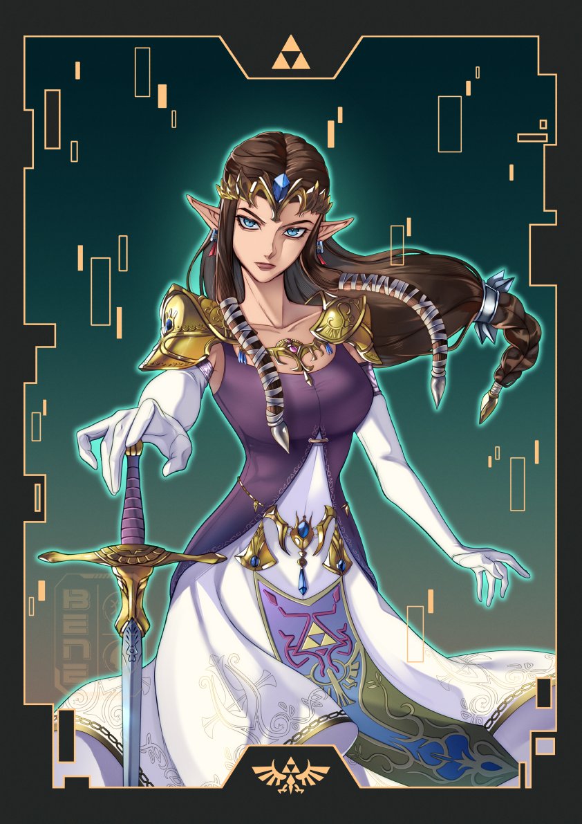 BeneceaDraws's tweet photo. I drew Zelda from Twilight Princess https://t.co/F968xkxkwH