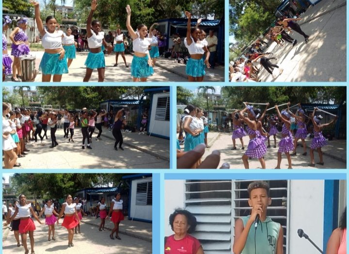 hemetod's tweet photo. Nuestros niños y adolescentes  de conjunto con Educación y Cultura disfrutando del Verano en el Barrio. 
@DgeEste 
@DgeHE15891 
@HEdgeAEE 
@IHernandez15695 https://t.co/63hswZQ5lj