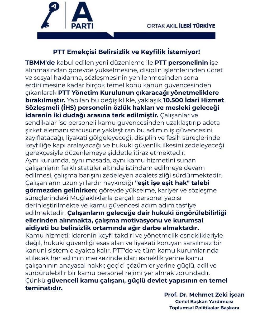 AnahtarPartiEsk's tweet photo. #PTTdeKeyfiliğeHayır
 #PTTEmekçisiGüvenceİstiyor

@yavuzagiraliog @anahtarparti @zekiiscan https://t.co/2MqXmJnebr