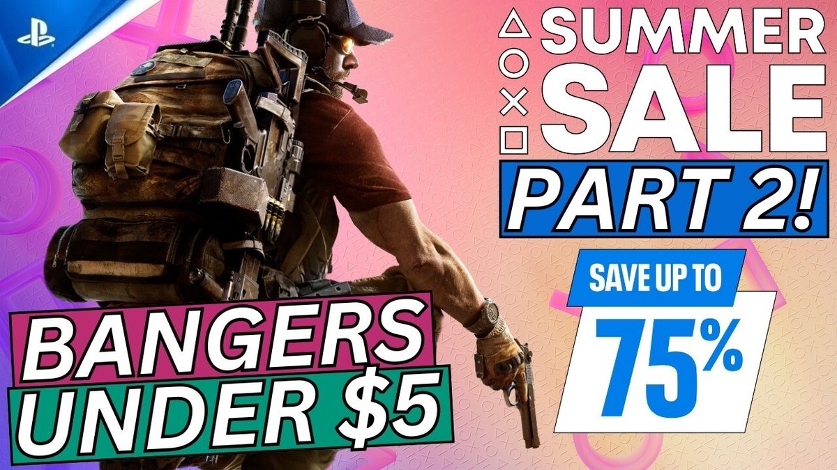 PozerMobil's tweet photo. https://t.co/1a0CDsycha Here's my coverage for the second half of the Summer Sale on the Playstation Store! We've got PS4 games, PS5 games, and certified Playstation Classics all on sale for deep discounts!

----------------------------------------------------------------------… https://t.co/DSjIat8Iqm