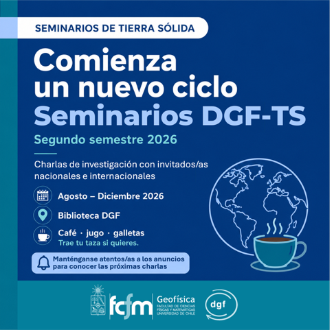 Dgf_uchile's tweet photo. ¿Sientes que falta algo en tu vida? Tenemos una excelente noticia: Vuelven los #seminariodetierrasólida al @Dgf_uchile. Ya te contaremos más detalles😉 https://t.co/oK8FKxOttT