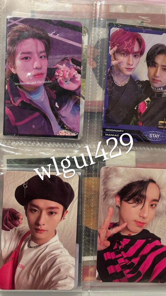 wlgul429's tweet photo. wts lfb Stray Kids Photocard
‼️INA 🇮🇩 address only‼️

↪︎ OFFER PRICE
↪︎ JakUt
prefer take more than 4

⊹ keep event = DP
⊹ shopee INA ✅

〰️ bangchan leeknow lino changbin hyunjin haje han felix seungmin i.n ayen pob pola skzoo synnara odd skz wd lim levanter go live lenti https://t.co/tIdN4qrRL2