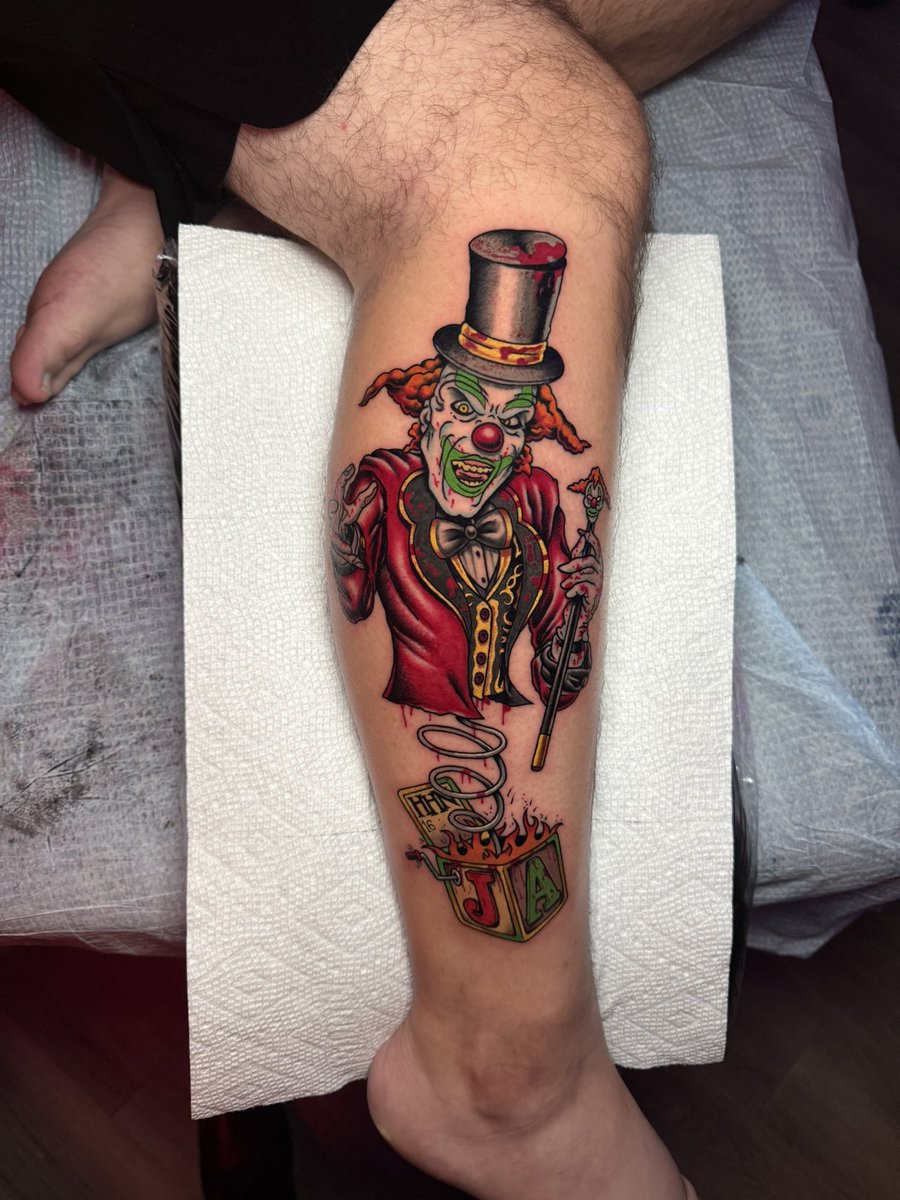 unrealnightmare's tweet photo. @Mrfurious32821 @stonecypher_ I loved that 30 years 30 Fears shirt so much it inspired my tattoo https://t.co/F7hn0SxsDc