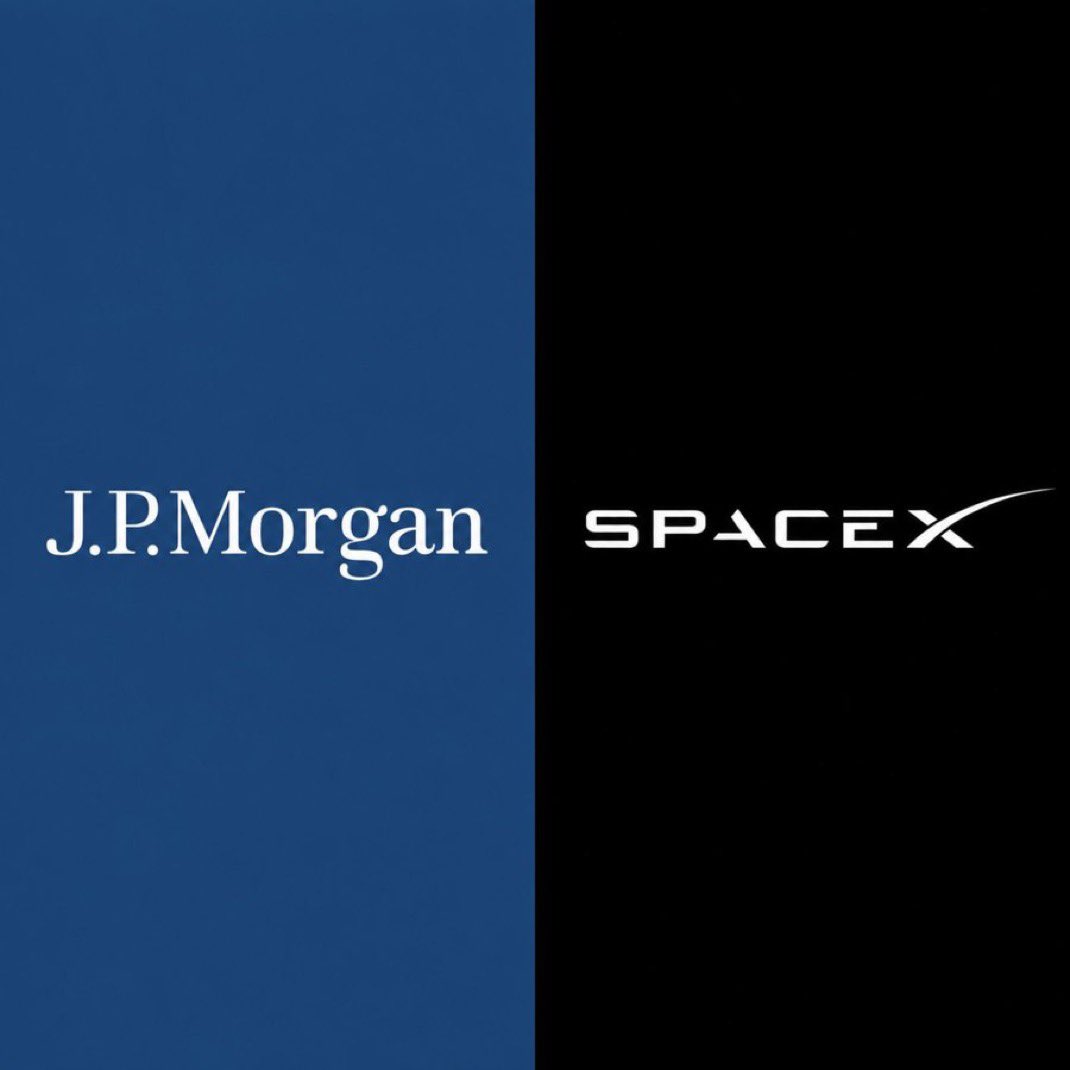 MayeChatpu's tweet photo. BREAKING: JPMorgan raised its SpaceX price target from $225 to $240 following the company’s earnings and maintained its Overweight rating.

With SpaceX trading near $117, the new target is more than double the current price. https://t.co/FERP24c7vF