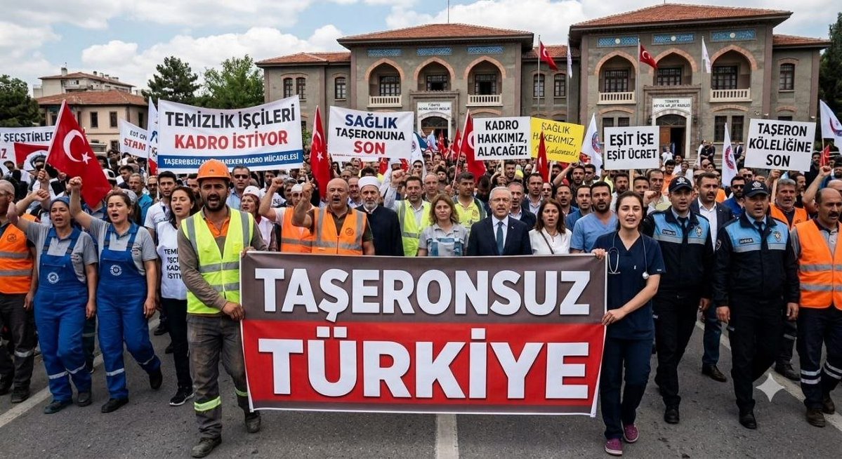 tameraluc36's tweet photo. TaşeronsuzTürkiye seçim yatırımı istemiyoruz https://t.co/qQI3DZQ1sG