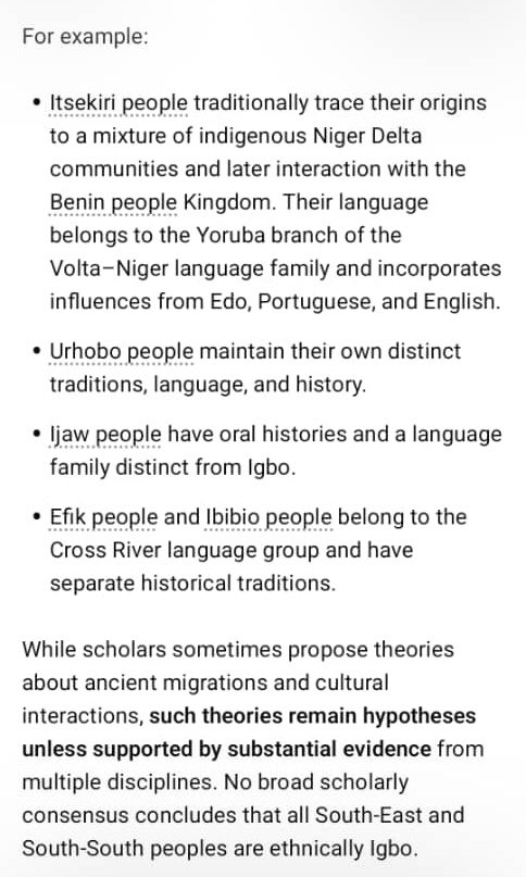 UNkemnacho32192's tweet photo. @Lord_Of_Warri This book published in 2014, advances the author’s theories about ancient migration &amp; cultural interactions. 

These are not supported by the consensus of historians, linguists, archaeologists or oral traditions of the peoples concerned #IgboHistory #Nigeria https://t.co/d9mORByjcK