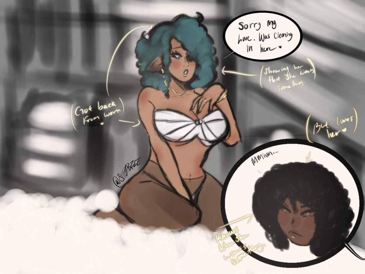 SuperZee223's tweet photo. #oc a little comic of them being cuties🌀 https://t.co/xXRWbm2ycm