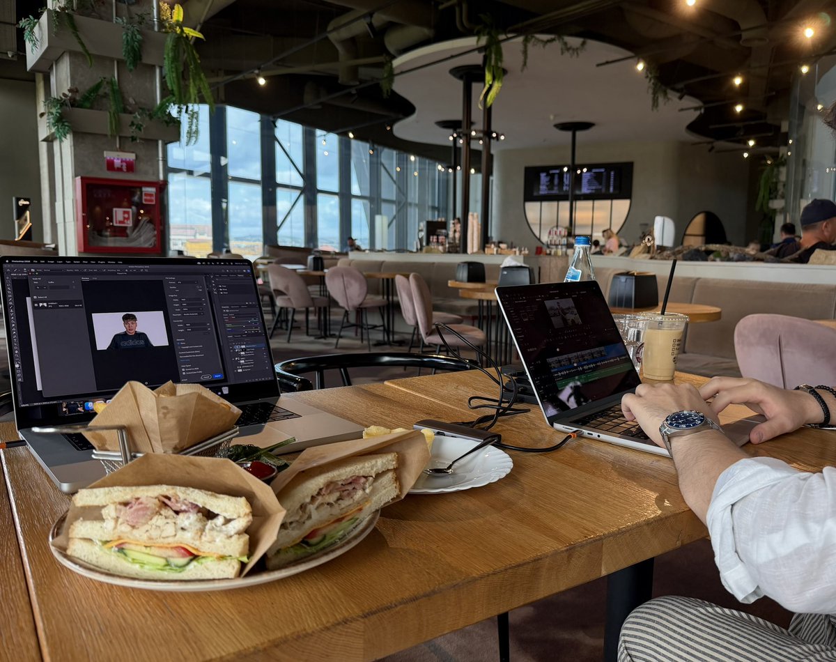 raulgraphics's tweet photo. Work doesn’t feel like work when you love the process😇 https://t.co/AQ7MaVIjqT