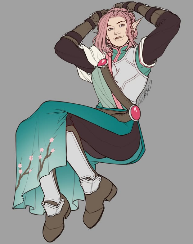 Lowkey_Artist0's tweet photo. Soft colors sharp ears, and a little bit of magic
Here's my latest fantasy character illustration
#FantasyArt #ElfArt #CharacterDesign #DigitalArt #OriginalCharacter https://t.co/SbVThqng1U