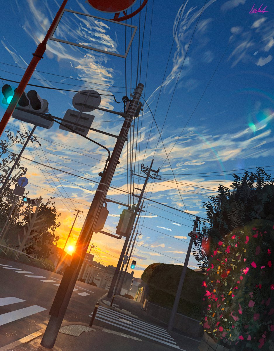 yokaibanish's tweet photo. 日暮れのスケッチ

#私の空を見てくれ https://t.co/oejo62Xia3