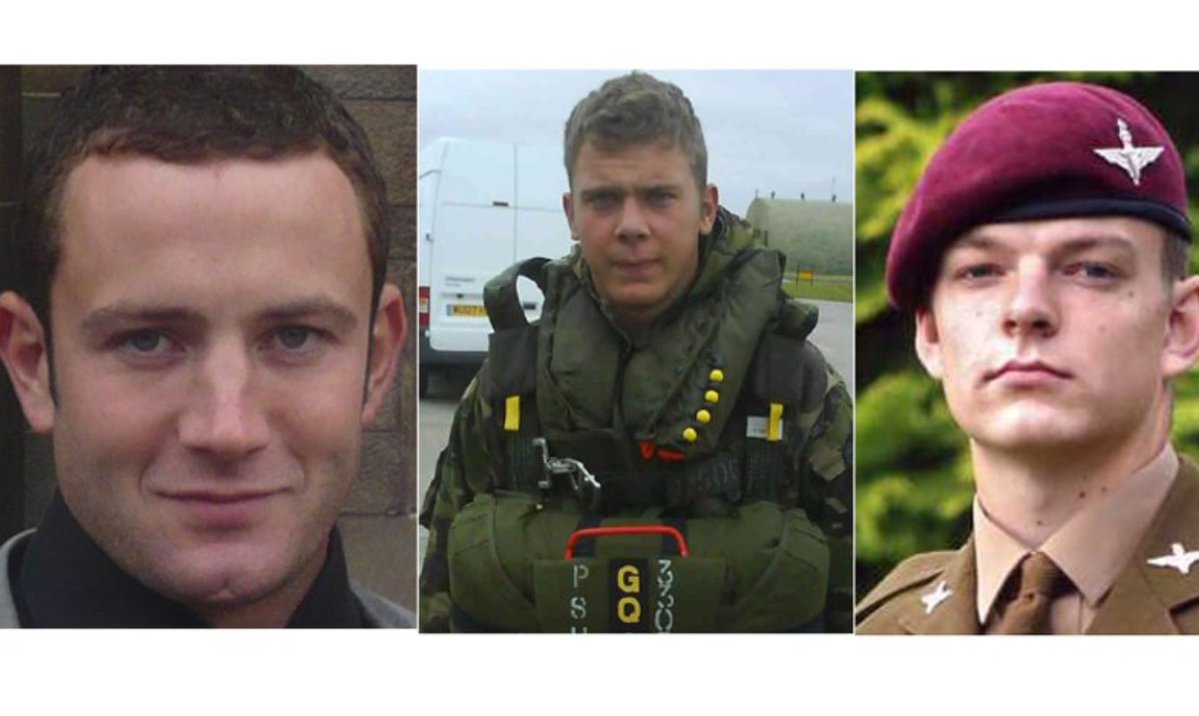 KeyserSosse's tweet photo. 6th August, 2009

The Parachute Regiment lost these 3 brave men when their vehicle struck an IED in Lashkar Gah, Afghanistan 

Corporal Kevin Mulligan, 25 from Alloa
Lance Corporal Dale Hopkins, 23 from Redditch 
Private Kyle Adams, 21 from Torfaen

Lest we Forget them 🏴󠁧󠁢󠁳󠁣󠁴󠁿🏴󠁧󠁢󠁥󠁮󠁧󠁿🏴󠁧󠁢󠁷󠁬󠁳󠁿🇬🇧 https://t.co/tyWuMxTVMF