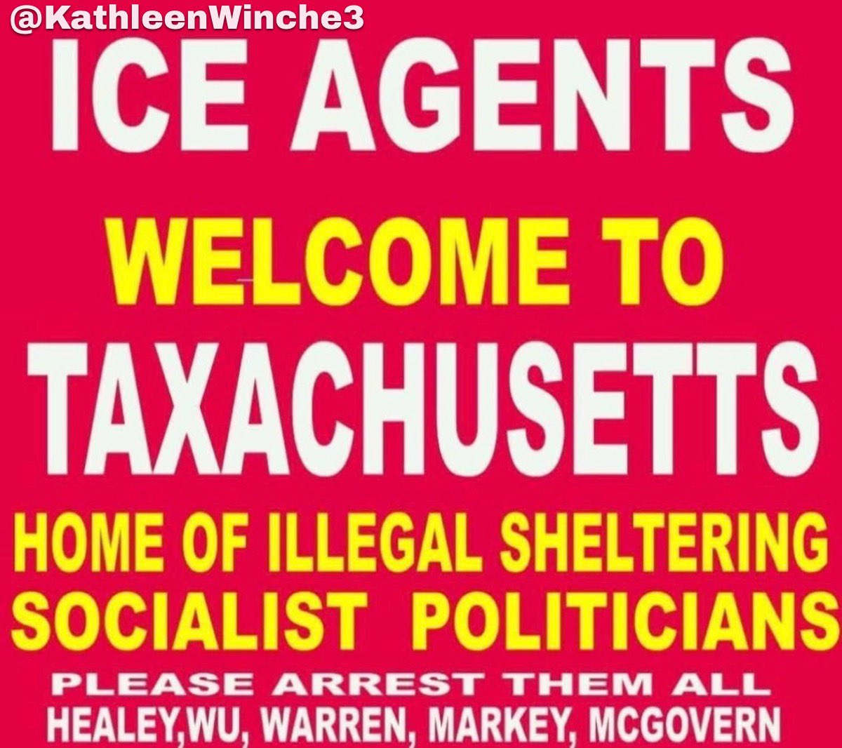 CoffeeTyme2's tweet photo. @maura_healey Moron Healey will protect her future voters ILLEGALS at any cost folks. ICE has more power than you do Moron. They are Federal you commie are nothing but state. Past time to remove ALL ILLEGALS that WE  tax payers support. NO MORE!
VOTE HEALEY OUT!  2026 https://t.co/UIYNnfSqBU