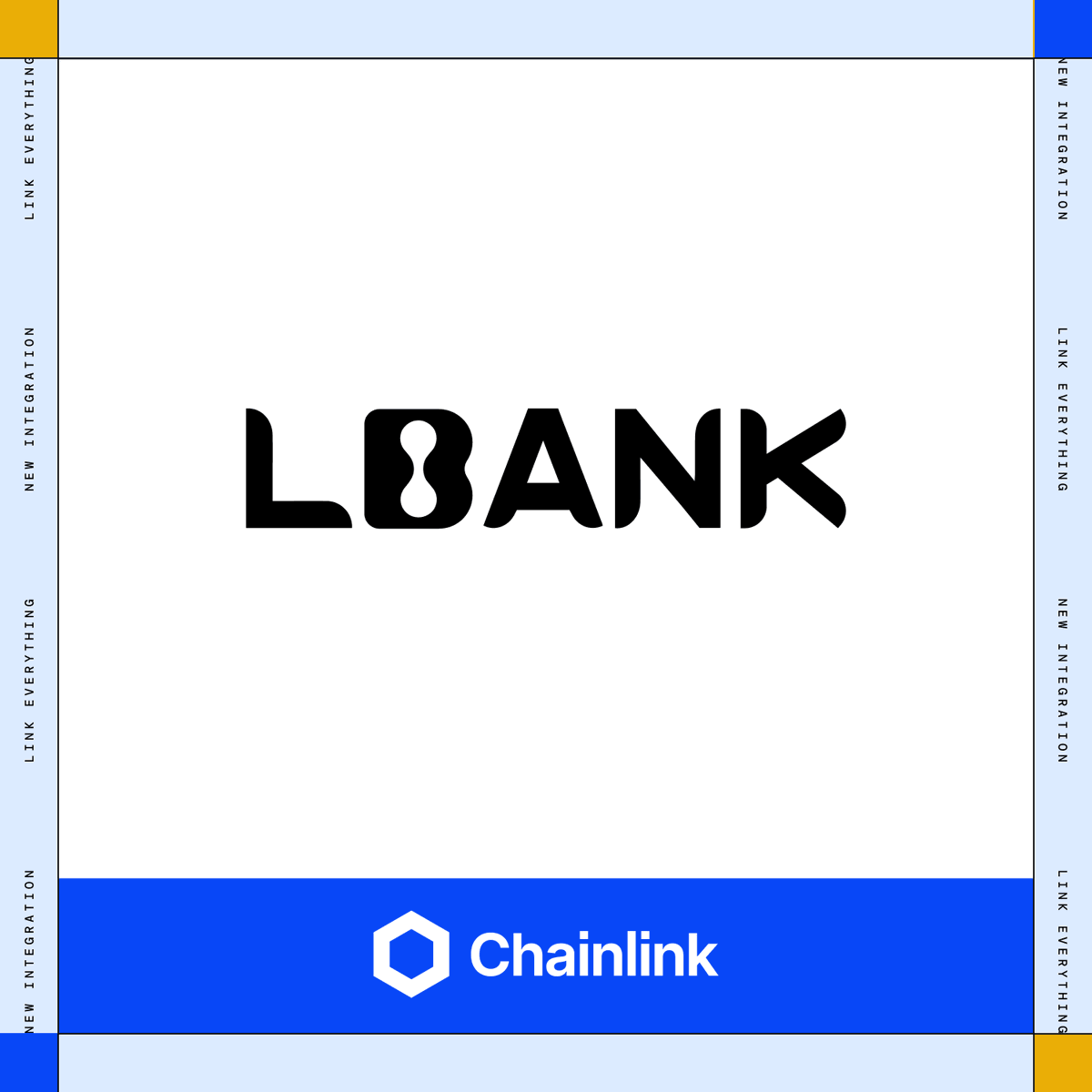 chainlink's tweet photo. LIVE: LBank, a global crypto exchange with 25M+ users, adopts Chainlink to power high-speed prediction markets.

With Chainlink Data Streams, @LBank_Exchange is unlocking instant resolutions and payouts for its international user base across crypto prediction markets. https://t.co/mLdaxMVJTt