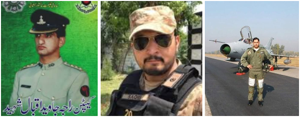NISHANEHAIDER's tweet photo. Remember & Salute , Sons of Soil , 5th August
Capt Javed Iqbal Shaheed TBt
#5Aug1999 #89L/C #47Fd
Maj Muhammad Saqib Ali Shaheed
#5Aug2009 #123L/C #20AK
Flt Lt Shehryar Nisar Shaheed
#5Aug2009 https://t.co/EvNk5QQPYZ