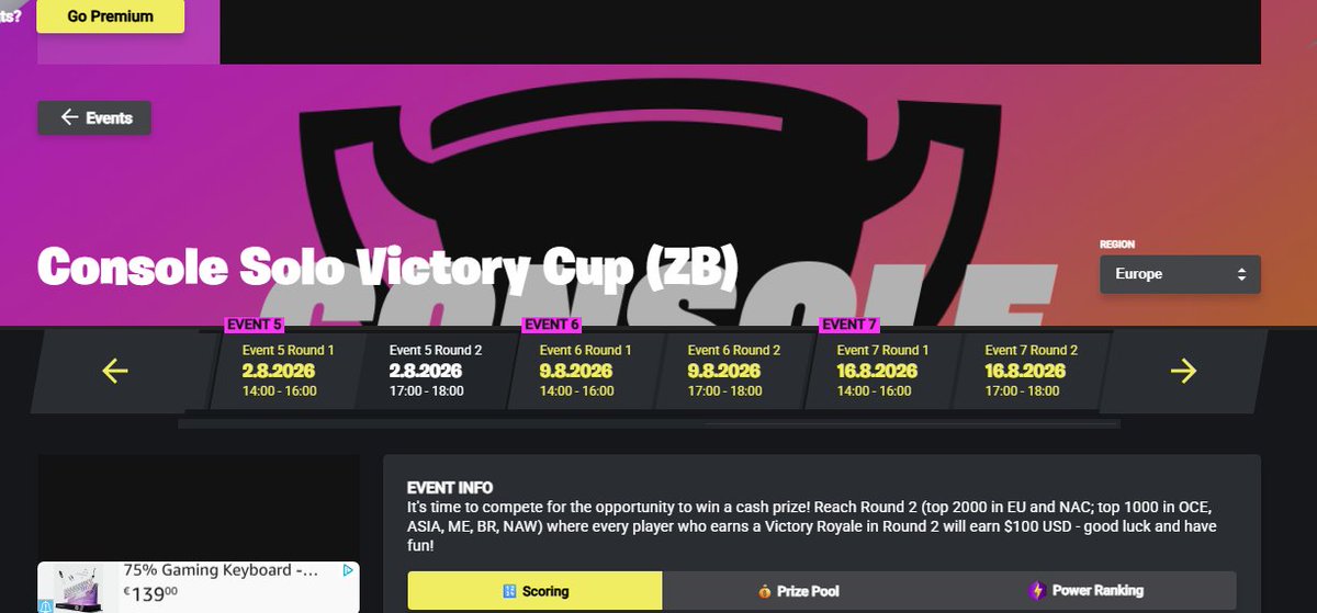 Zenqu1st's tweet photo. @FNCompetitive Hello Fortnite,

Since you moved the duo zero build cash cup finals to sunday we have now 2 Zero Build Tournemants at the same day the Solo ZB Victory Cup and the Duo Zero Build Cash Cup Finals please change that so we can play both thanks🙏 https://t.co/AygdOiTx4O