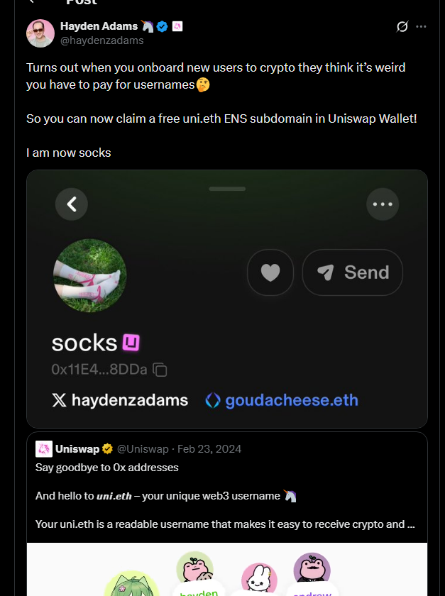 solrevv's tweet photo. haven't posted about a coin in a minute but $SOCKS deserves to be one of the top https://t.co/rPcDAaLl0T (@TradePools) runners imo.

please do me a favor and look thru this lore (literally so many tweets)

$SOCKS

0xc3a220648569972f1c101956032ea8f220767547

https://t.co/ul0ZvxJaJl
