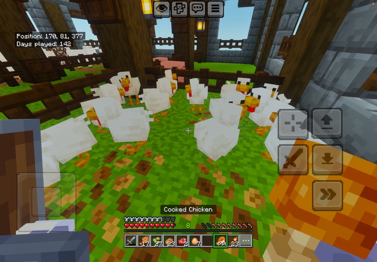 sealyae's tweet photo. eating fried chicken in front of alive chickens ❤ https://t.co/m22c4e6yBS