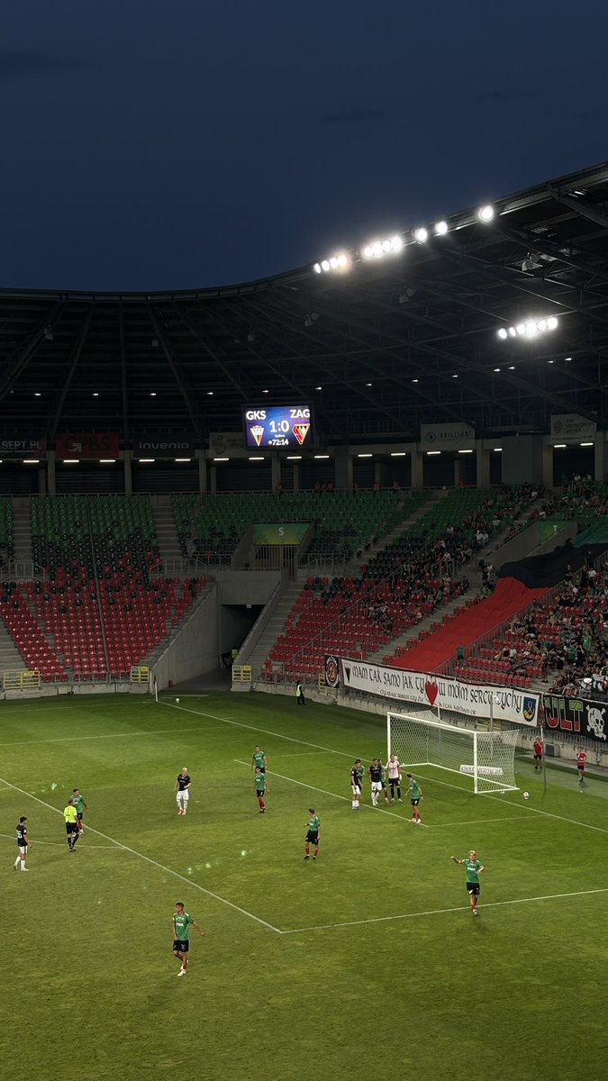 KrzysztofSarnaa's tweet photo. Frekwencja: 3463.

#TYCZSO #GKSTychy #ZagłębieSosnowiec #PucharPolski https://t.co/b10nSwzXmb