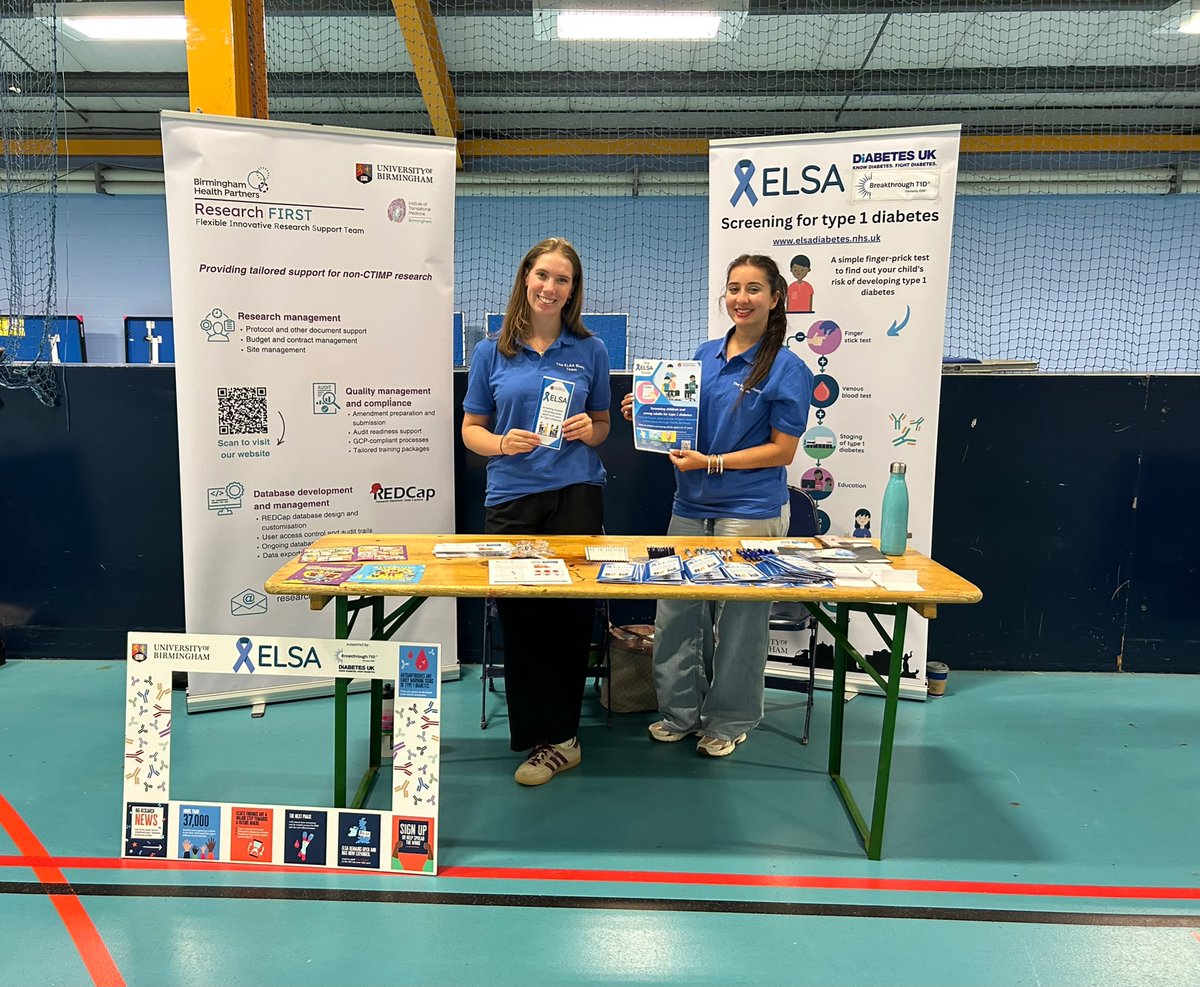 elsadiabetes's tweet photo. East of England (CYP) Diabetes Games: Thank you so much to all the wonderful parents who came to say hello and shared how the ELSA study screening helped catch your child's type 1 diabetes early #T1DScreening #Diabetesgames2026 @BT1DUK @DiabetesUK https://t.co/q34qKqxGWH https://t.co/hcCPL7yTl8