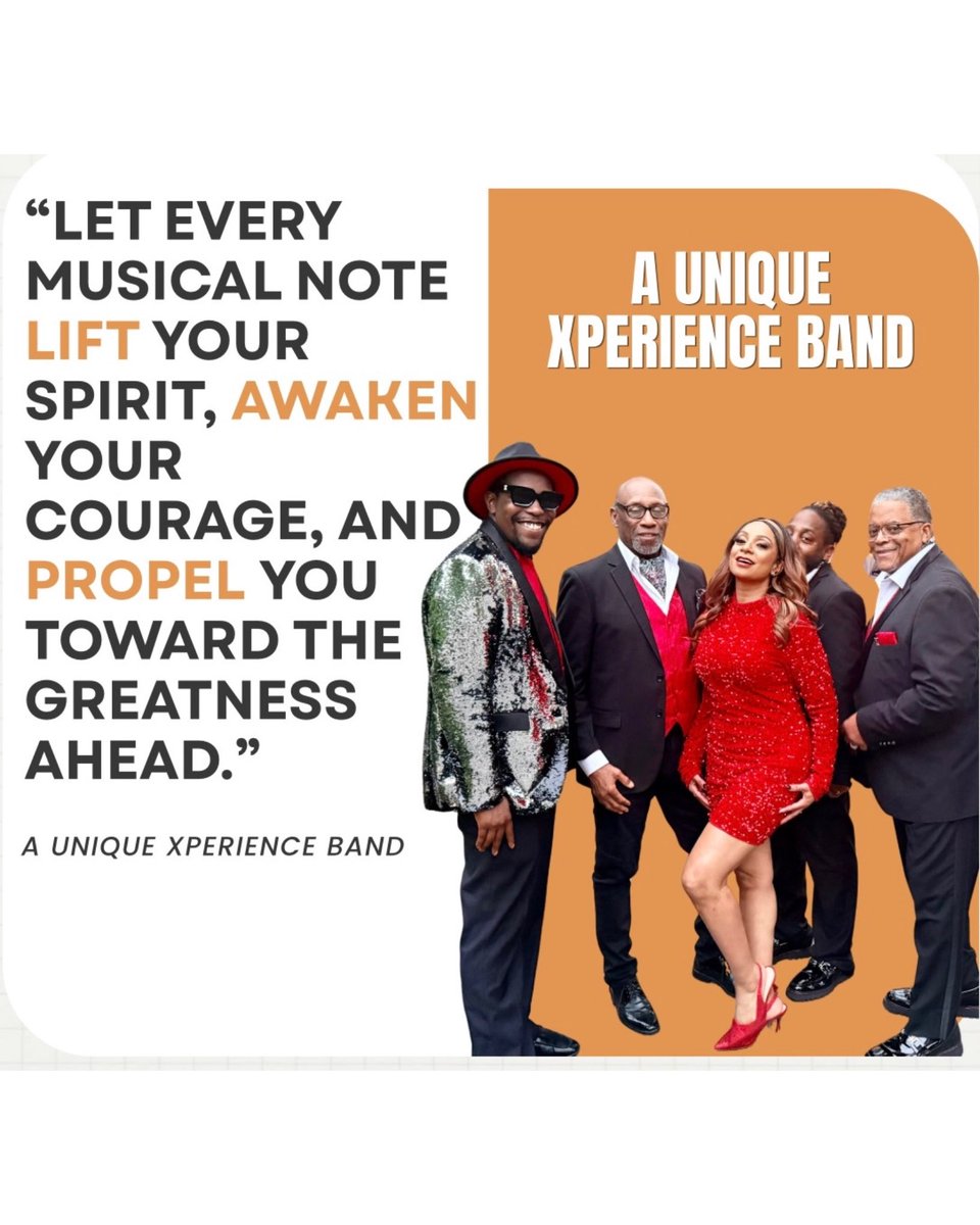 mrstrinettaj's tweet photo. AUXβs goal is to always uplift & to inspire! A Unique Xperience Band #inspirationalquotes #inspiration #AUX #bandlife #motivationalquotes https://t.co/DO1CLtvrVK
