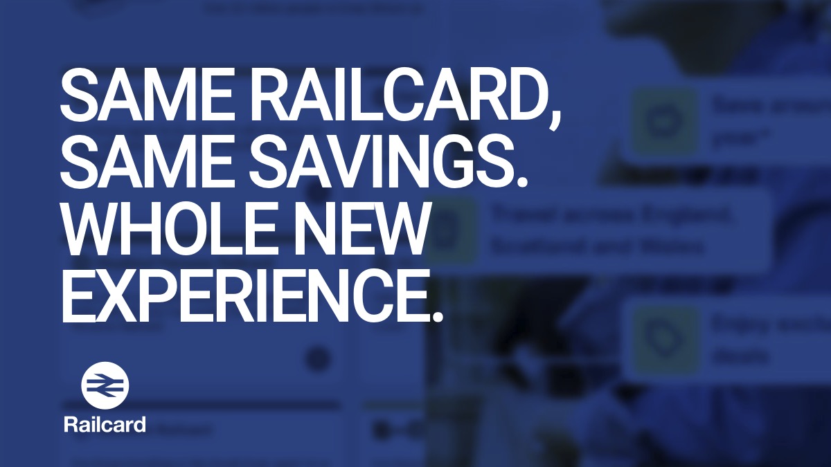 _Railcards's tweet photo. Same savings, whole new look 👀

Railcard has got a refresh 🎉

Take a look at the new website to take the quiz and find the perfect Railcard for you 👉 https://t.co/GaIxi7C6pz https://t.co/gsJS9Kee9M