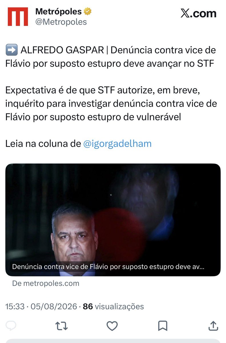 flferronato's tweet photo. Pq o Metrópoles fechou os comentários? https://t.co/y6MM4G9U1W