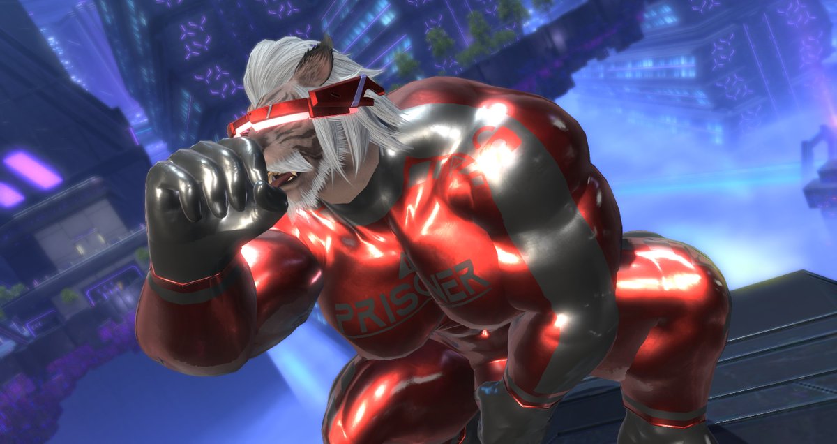 iyokiba's tweet photo. This old Hrothgar guy was sent to prison some time ago for certain reasons and was forced to wear a rubber prison uniform. But now, it looks like he's having a pretty good time in there?
#hrothgar https://t.co/gAPA01wVvq