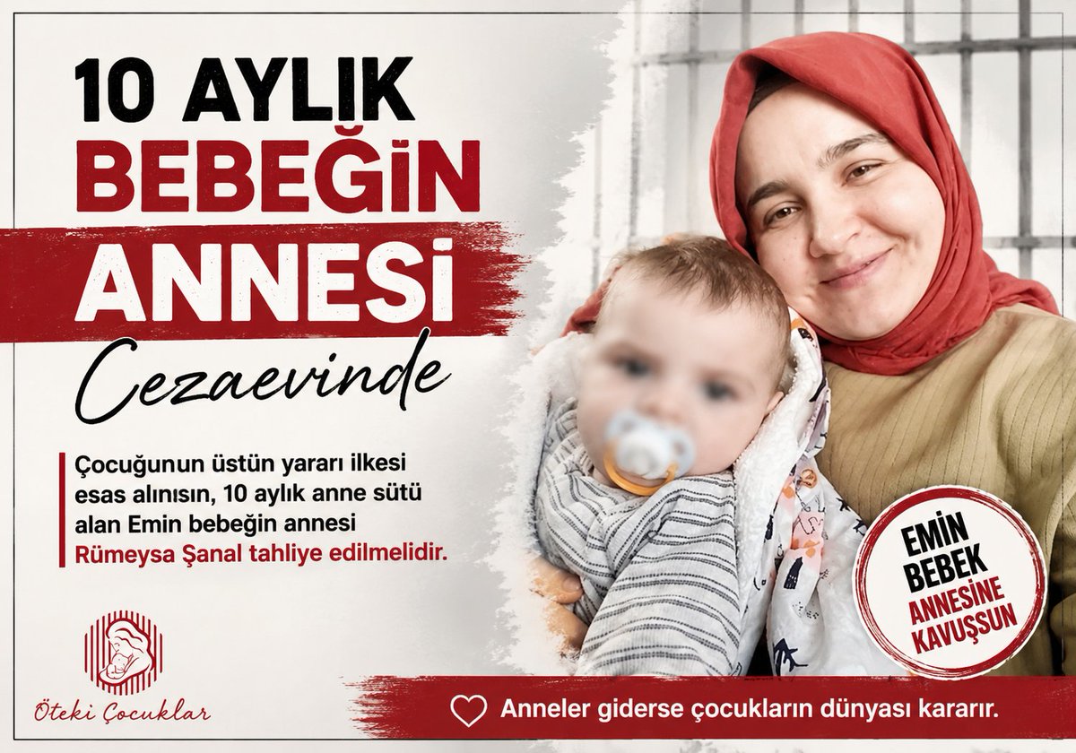 serkanasim81's tweet photo. Bebekler dosya numarası değildir. Delil değildir. İstatistik değildir. Onlar sadece annesini arayan küçücük bir kalptir. Bir toplum, en çok o kalbin sesine kulak verdiği kadar insandır.
#EminHasta AnnesiHapiste https://t.co/q1v9nXG8I3