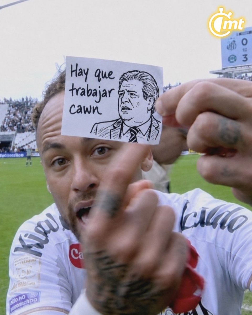mediotiempo's tweet photo. Neymar sabe cosas banda https://t.co/MfsmnC0JAC