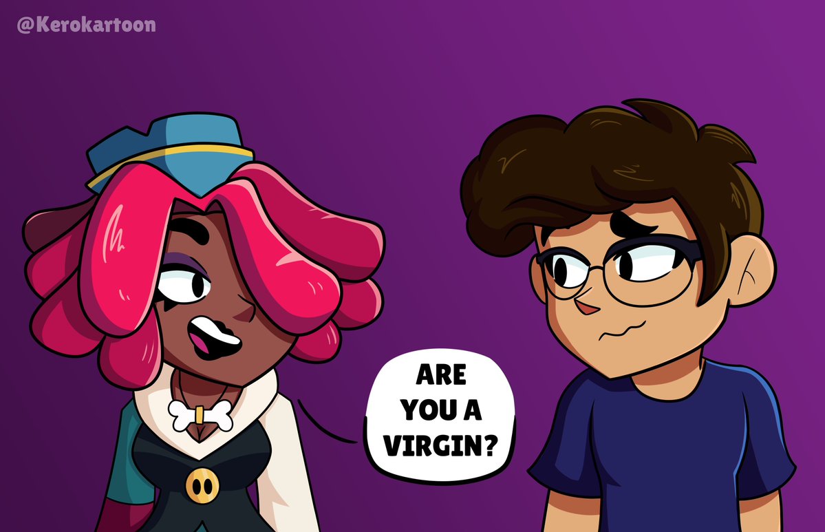 KeroKartoon's tweet photo. Juju conoció a alguien... 👀

Comisión hecha para @geneeguzzBs https://t.co/GWoRTHdaaE