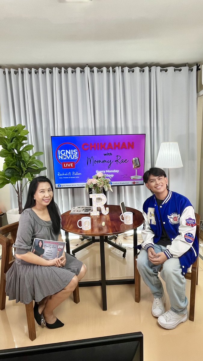 kyleartillaga's tweet photo. Chikahan with Mommy Rae 🎙️🎥🫶🏻 https://t.co/0whkl48hq3