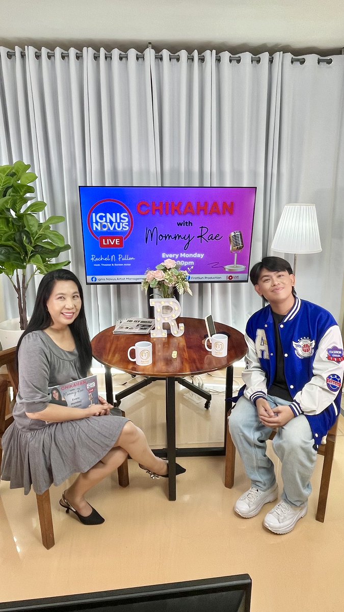 kyleartillaga's tweet photo. Chikahan with Mommy Rae 🎙️🎥🫶🏻 https://t.co/0whkl48hq3