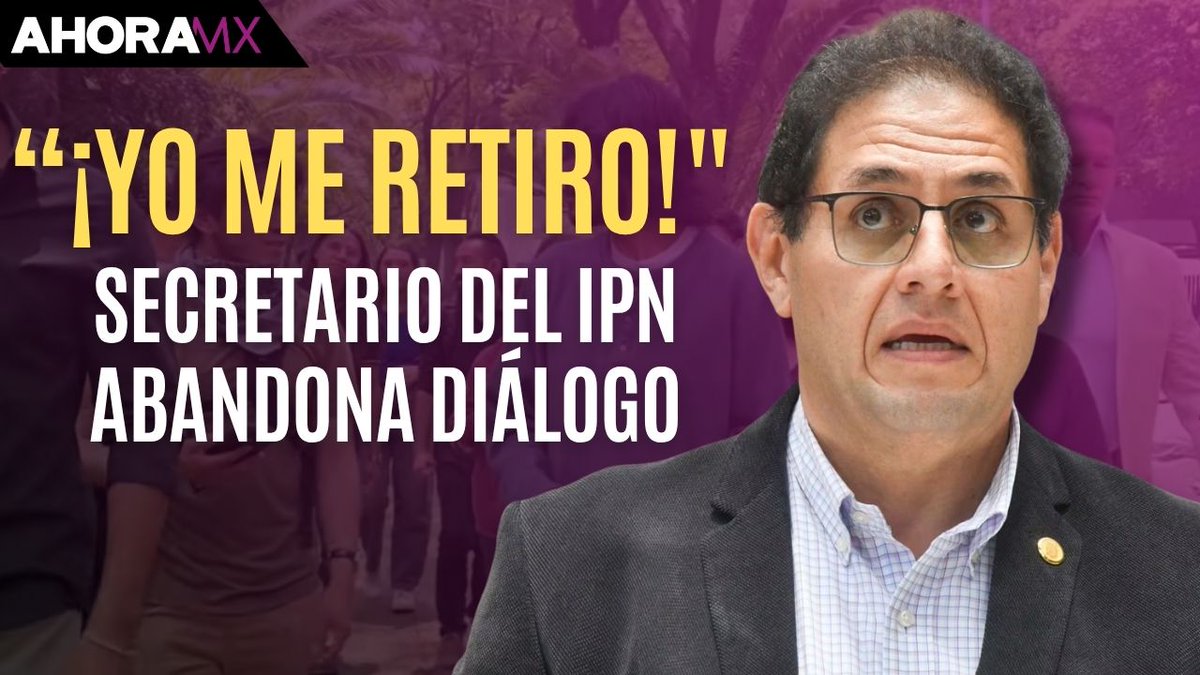 AhoraMx_'s tweet photo. ⭕️Tras reclamos por Canal Once, secretario del IPN deja mesa; acusan intento de inculpar a estudiantes

🗣️Reporte de Axel Hernández (@axel_a_hdz)

▶️https://t.co/7s8yTetDOS https://t.co/K4G5aikKPG