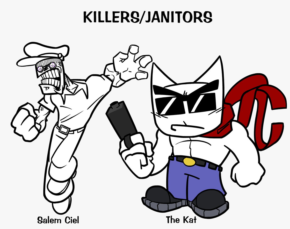 shagLSSJ's tweet photo. golden rage killers/janitors (not terminators im calling them janitors here i think it fits more) ALSO WITH COLOR

#goldenrage / #roblox #pursuitcore alternate take

Weegee/YTPs
Herobrine/Slenderman
Mecha Sonic/The Terminator
Pinkie Pie
Cancer Lord
The Guy/Cat Mario https://t.co/DB8C2WLTmb