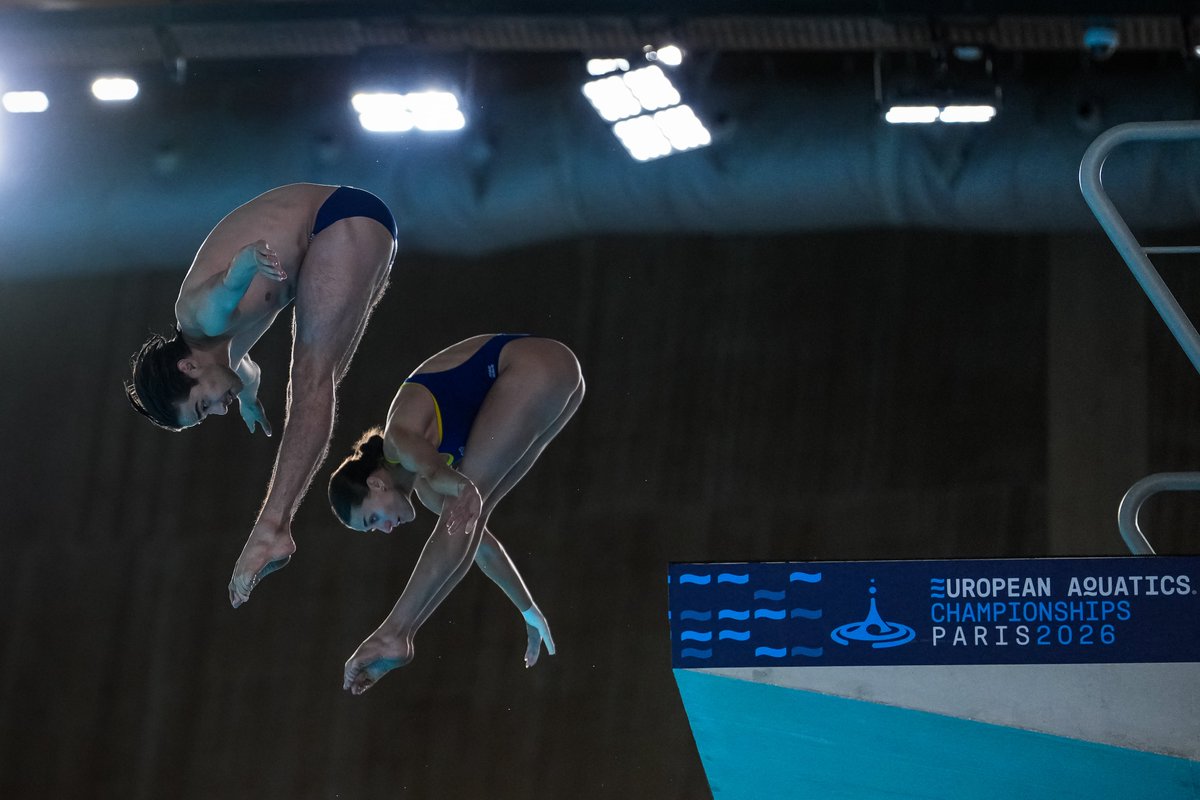 teledeporte's tweet photo. 🥉 No nos cansamos de decirlo: Ana Carvajal y Jorge Rodríguez se cuelgan el bronce en la final de saltos sincronizados mixtos

😎 Es la primera medalla de saltos de estos Europeos
🫡 Hicieron el salto de mayor dificultad de la competición

La noticia completa: https://t.co/wq9tGYMZEQ