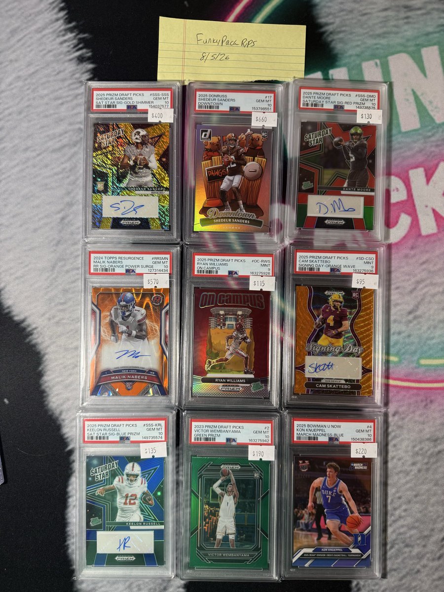 funkypackrips's tweet photo. Some stuff for sale currently https://t.co/XX5ty8ADFQ