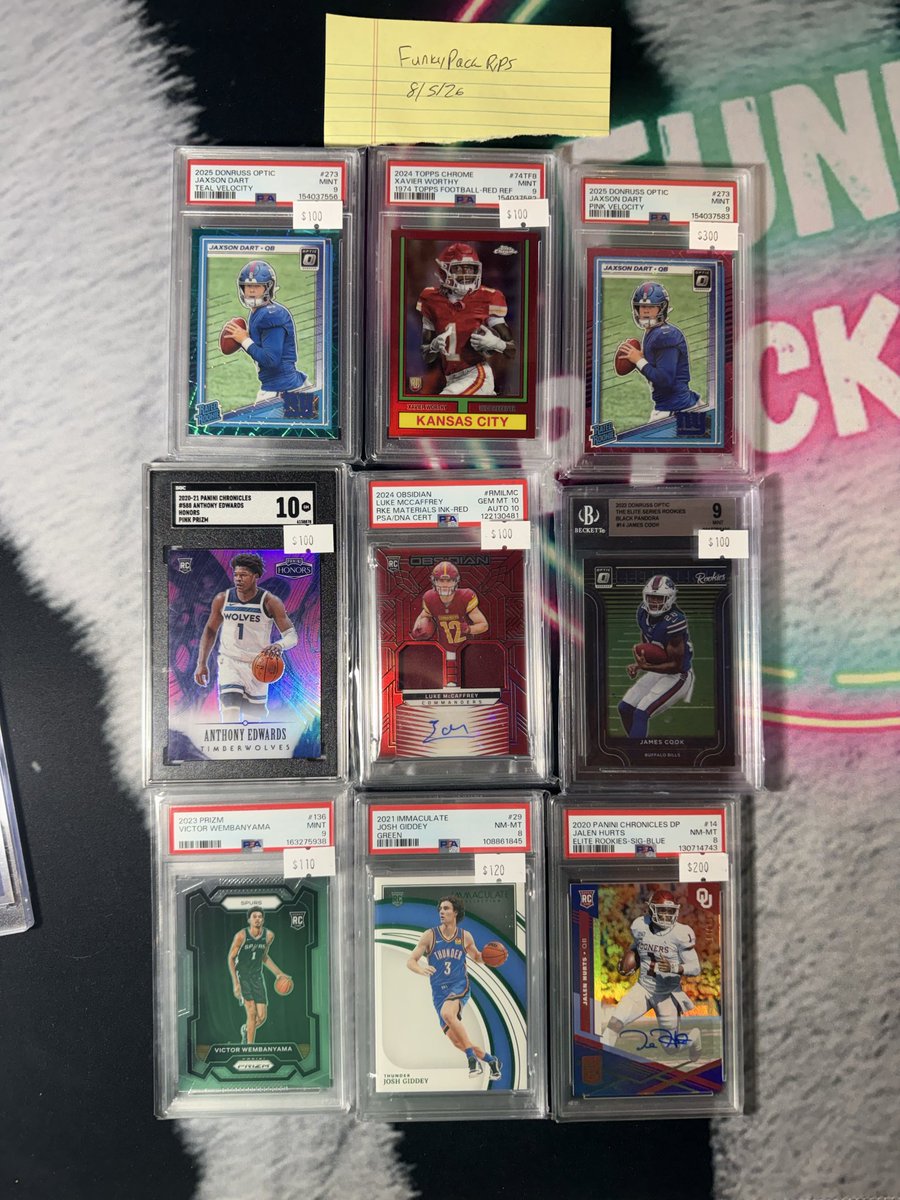 funkypackrips's tweet photo. Some stuff for sale currently https://t.co/XX5ty8ADFQ