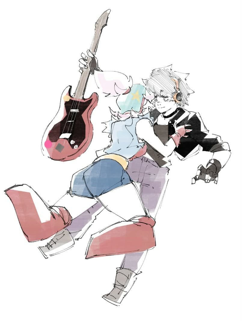 KeroKartoon's tweet photo. Subo algunos artes que he comisionado de mi ship OC x Canon con Janet y Riff de Brawl Stars ùvú 👌 ✨ 💚 ✨ 

Me encantan!!! (⁠≧⁠▽⁠≦⁠) ✨💚✨💚✨💚✨💚 https://t.co/vNWW6AXv0W