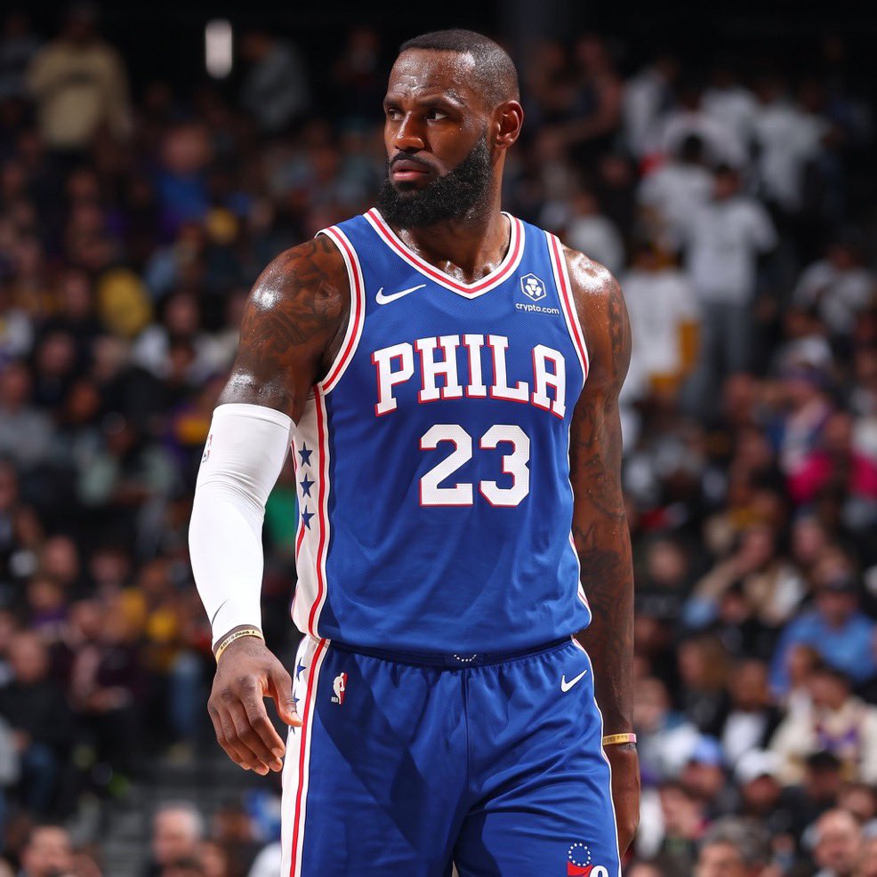 AidanLaPorta69's tweet photo. I don’t think people are realizing that not only did the Sixers add Jaylen Brown and LeBron James, but they also added the most motivated versions of both players we’ve seen in YEARS….. https://t.co/xirem4Iz3t