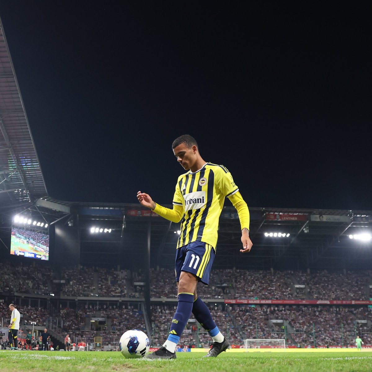 bosunatiklama's tweet photo. GOOOL | Fenerbahçe 2-0 Sturm Graz 

⚽️ 45' Greenwood https://t.co/7haZEXodZ1