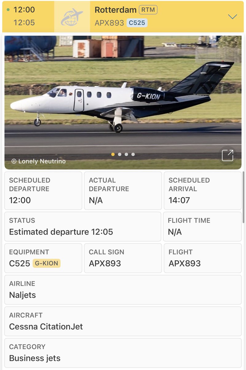 Matthew_JM3's tweet photo. @JoelBlandSport Club jet off to pick him up tomorrow? Leaves for Rotterdam midday, be interesting to see if it goes onto Murcia after https://t.co/ds4Ki10LJC