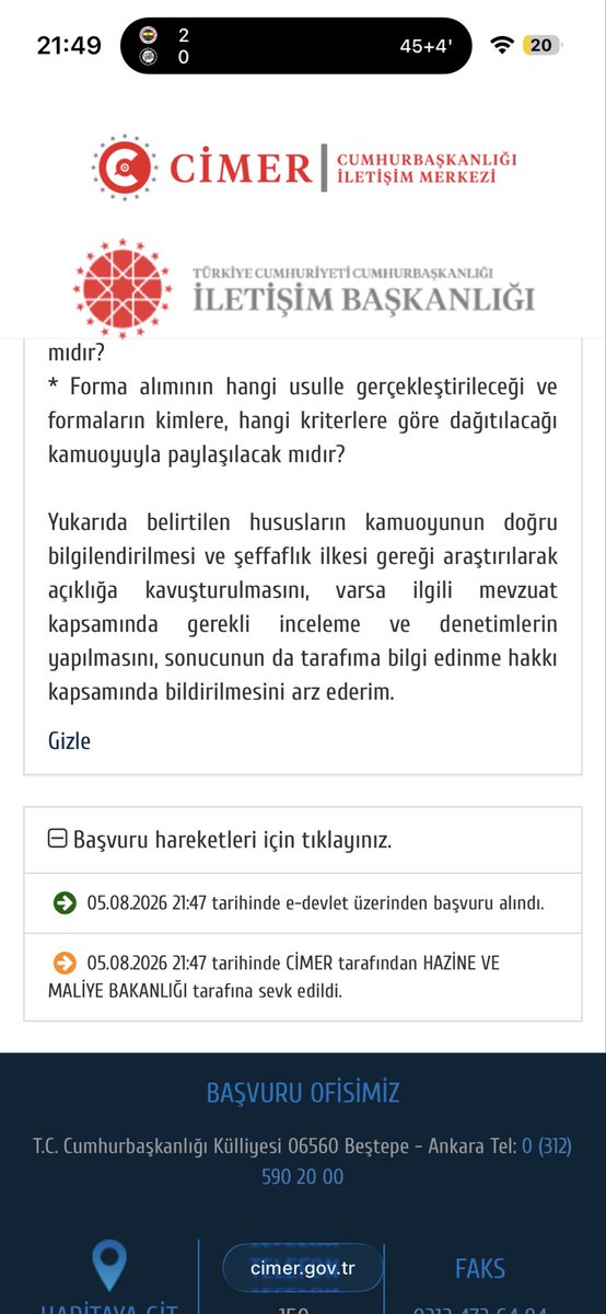 yunuserdal58's tweet photo. Cimere bilgi edinme hakkımızı kullanarak yazdık bakalım be cevap gelecek ! @TrabzonBelTr @adalet_bakanlik @HMBakanligi @abakingurlek @memetsimsek https://t.co/cvrrczihGo