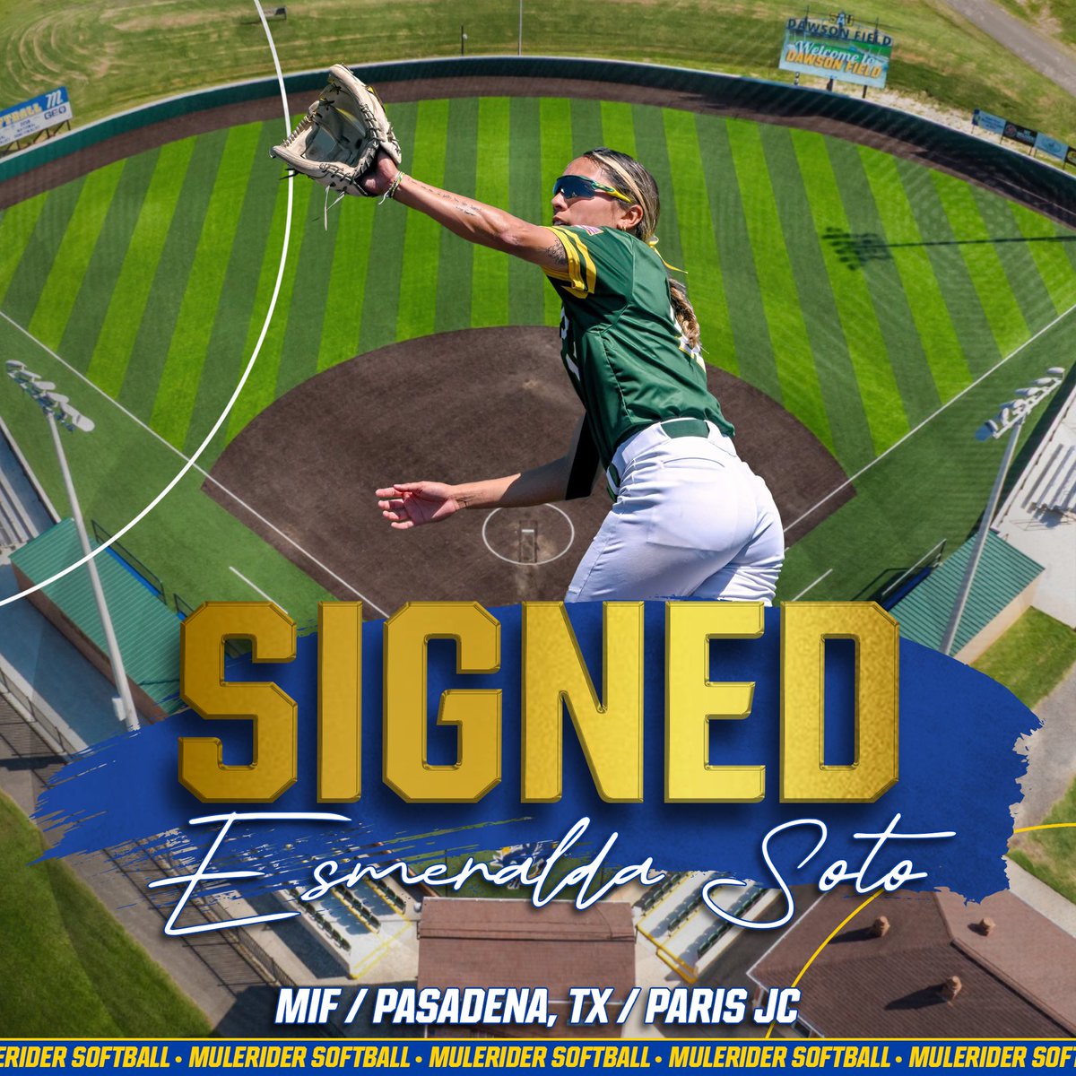 MuleriderSports's tweet photo. ✍️𝑻𝒊𝒎𝒆 𝒕𝒐 𝑹𝑰𝑫𝑬, Esmeralda Soto 🤩

🥎 MIF
📍 Pasadena, Texas
🏫 Transfer: Paris JC

#GoMuleriders | #LetsRide https://t.co/LfbN9uHoc2