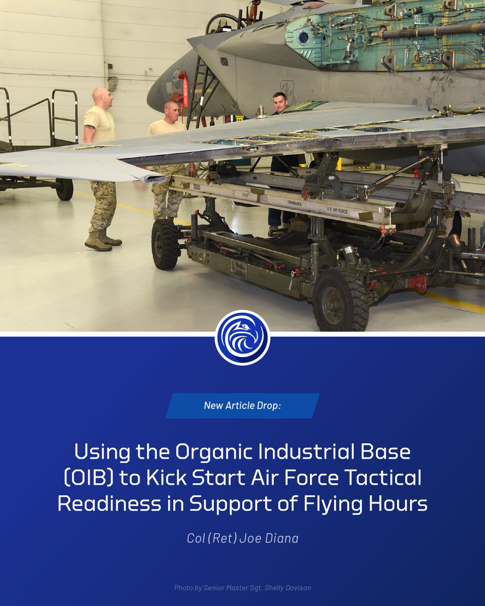 TeamLOA's tweet photo. ⚙️ The fight is won in the air, but readiness is built in our depots.

See how the Air Force Organic Industrial Base sustains combat power, strengthens readiness, and prepares the force to surge.

📖 https://t.co/d0XaURXG9E

#LOGNATION #LOA2026_Vegas https://t.co/SXpweS7Uod