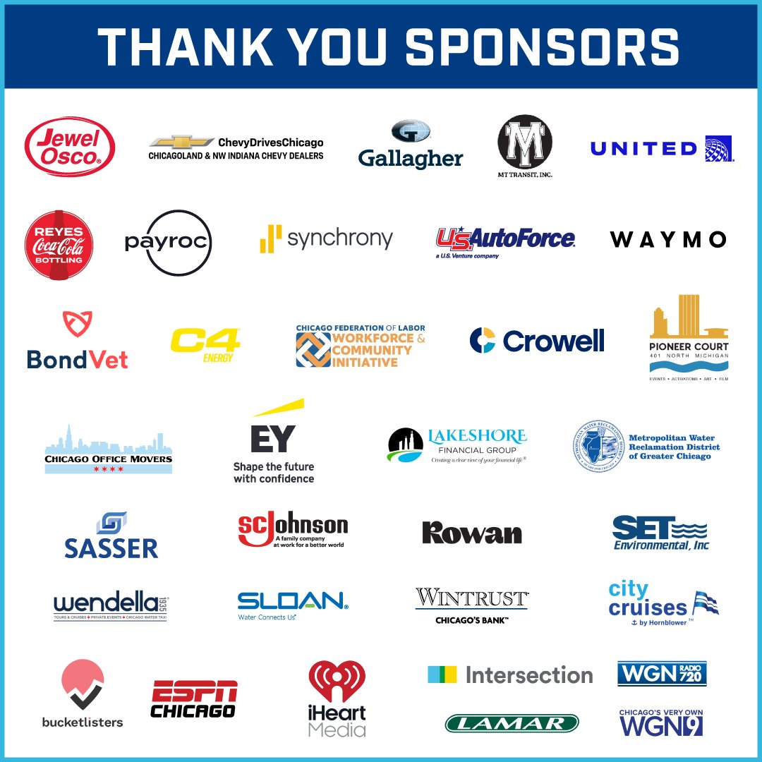 SO_Illinois's tweet photo. A heartfelt thank you to our 2026 Chicago Ducky Derby sponsors. As we get ready for tomorrow's race, we're celebrating the incredible partners who help make this event possible. 🐥 🌊  #ChiDuckyDerby https://t.co/6G14c0t7a8